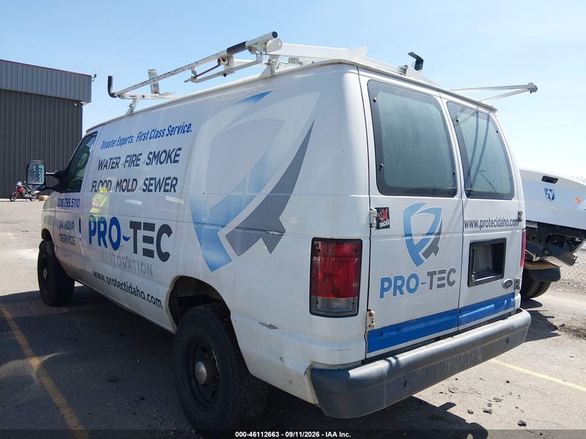 FORD E-250 2007 VIN 1FTNE24W67DB40722