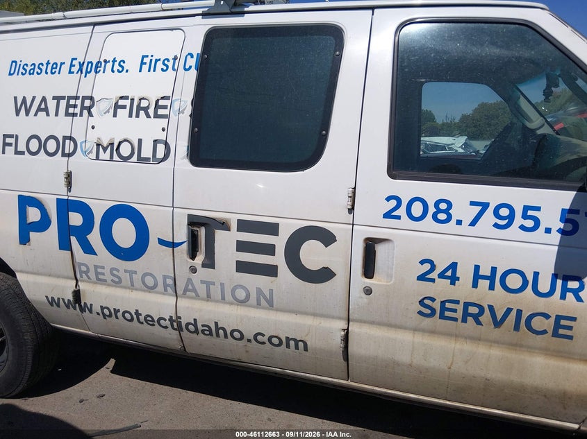 FORD E-250 2007 VIN 1FTNE24W67DB40722