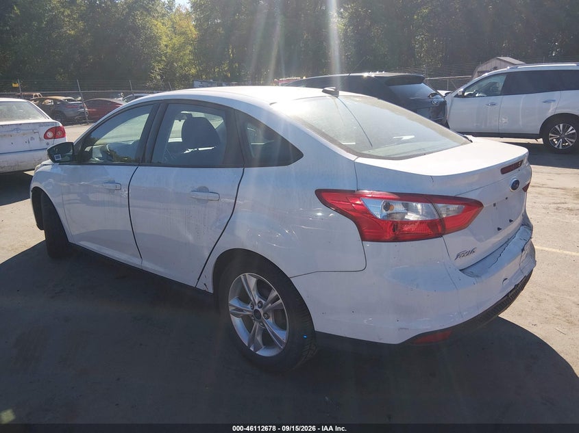 Vin: 1fadp3f28el188026, lot: 46612394, ford focus se 20143