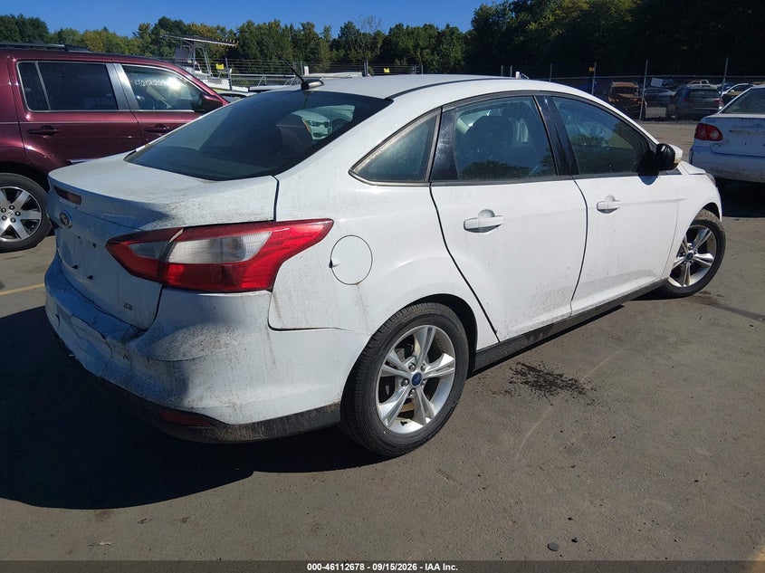 Vin: 1fadp3f28el188026, lot: 46612394, ford focus se 20144