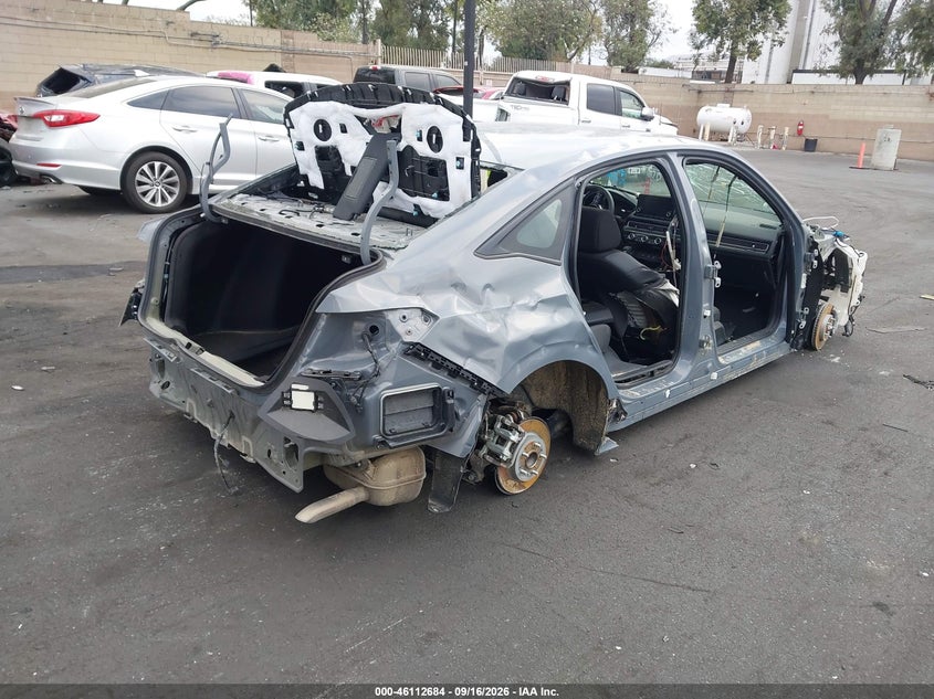 Vin: 2hgfe4f81th308361, lot: 46612400, honda civic hybrid sport/sport touring 20264
