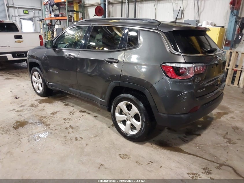 Vin: 3c4njdbbxkt690323, lot: 46612404, jeep compass latitude 4x4 20193