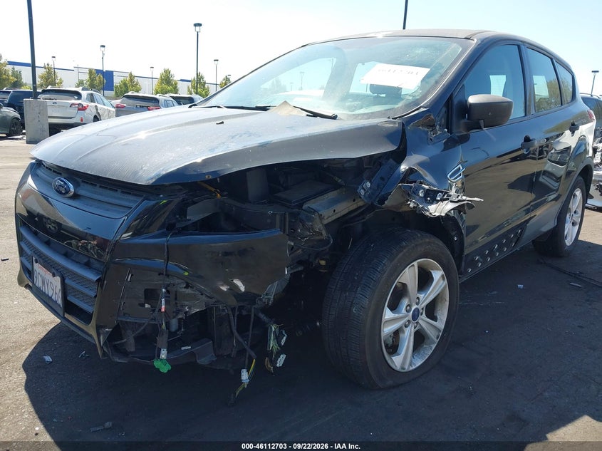 Vin: 1fmcu0f78gua39665, lot: 46612419, ford escape s 20162