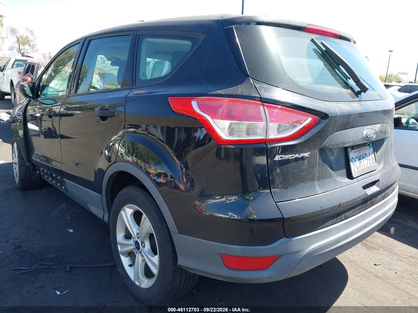 Vin: 1fmcu0f78gua39665, lot: 46612419, ford escape s 20163