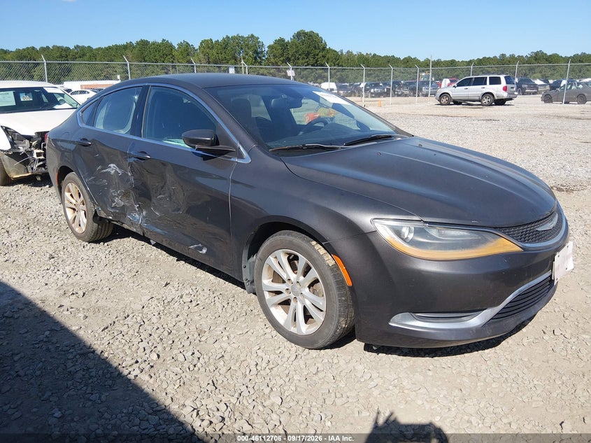 Vin: 1c3cccab6fn586001, lot: 46612422, chrysler 200 limited 2015 img_1