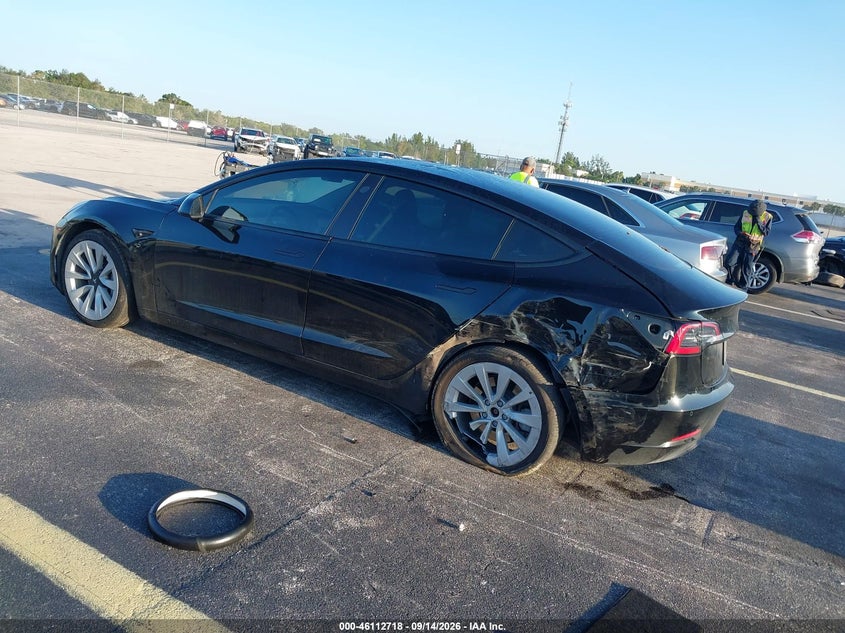 Vin: 5yj3e1eb3nf187919, lot: 46612434, tesla model 3 long range dual motor all-wheel drive 20223