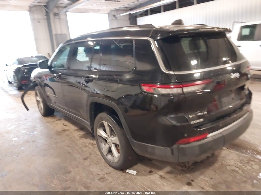 Vin: 1c4rjkbg6n8536633, lot: 46612453, jeep grand cherokee l limited 4x4 20223
