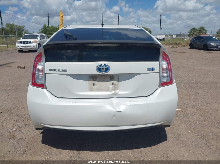 TOYOTA PRIUS 2013 VIN JTDKN3DU2D1720831