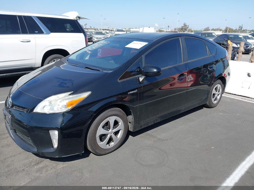 Vin: jtdkn3du1f0410002, lot: 46612463, toyota prius two 20152