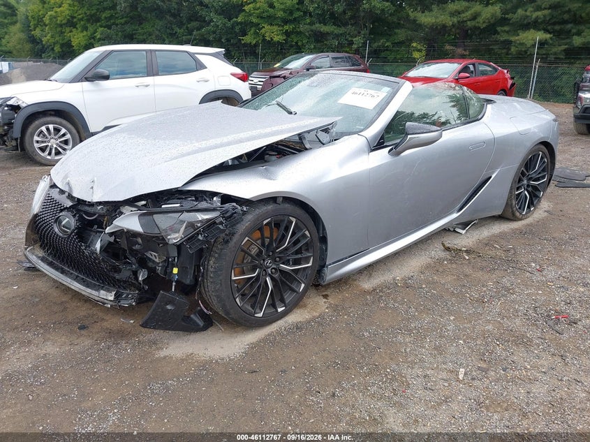Vin: jthgpaay5na105802, lot: 46612483, lexus lc 500 20222