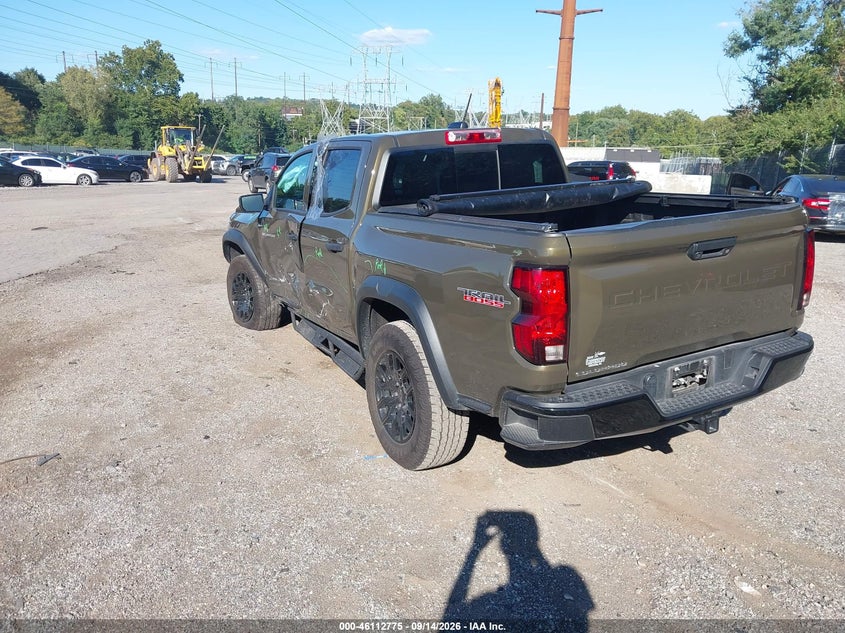 Vin: 1gcpteek9r1321393, lot: 46612491, chevrolet colorado 4wd trail boss 20243
