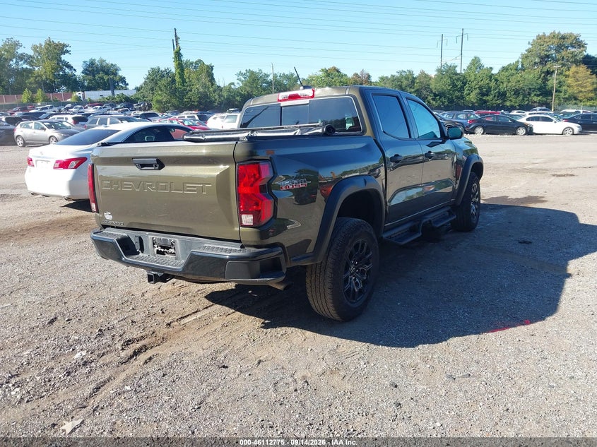 Vin: 1gcpteek9r1321393, lot: 46612491, chevrolet colorado 4wd trail boss 20244