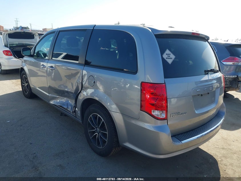 Vin: 2c4rdgeg1jr145646, lot: 46612499, dodge grand caravan gt 20183