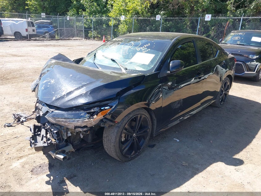 Vin: 3n1ab8dv1ly257328, lot: 46612529, nissan sentra sr xtronic cvt 20202