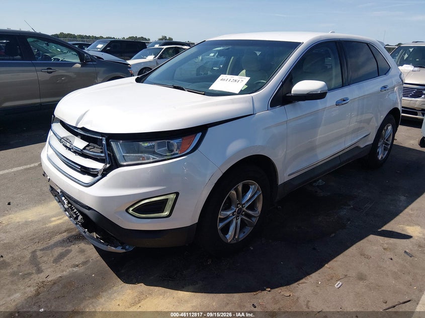 Vin: 2fmpk3j94gbb81910, lot: 46612533, ford edge sel 20162