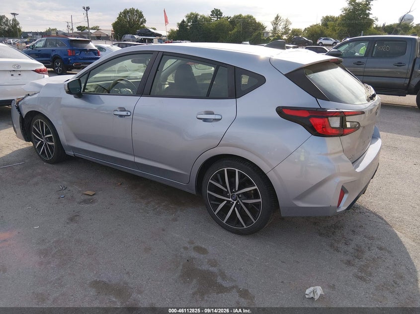 Vin: jf1guafc3r8240500, lot: 46612541, subaru impreza sport 5-door 20243