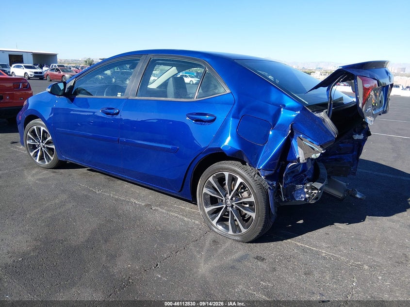 Vin: 2t1burhe6jc038213, lot: 46612546, toyota corolla se 20183