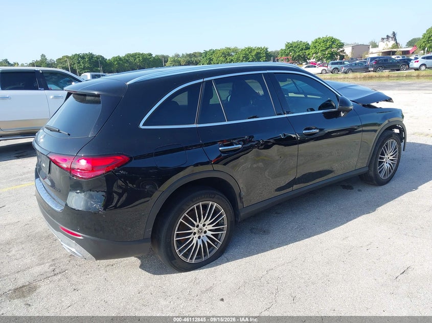Vin: w1nkm4gb5sf278509, lot: 46612561, mercedes-benz glc 300 suv 20254