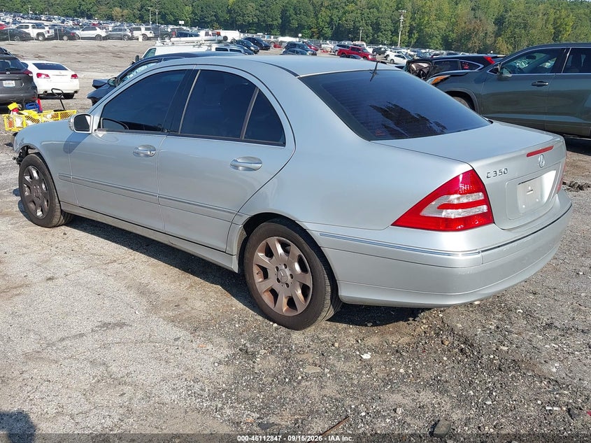 MERCEDES-BENZ C 350 2006 VIN WDBRF56H96F730879