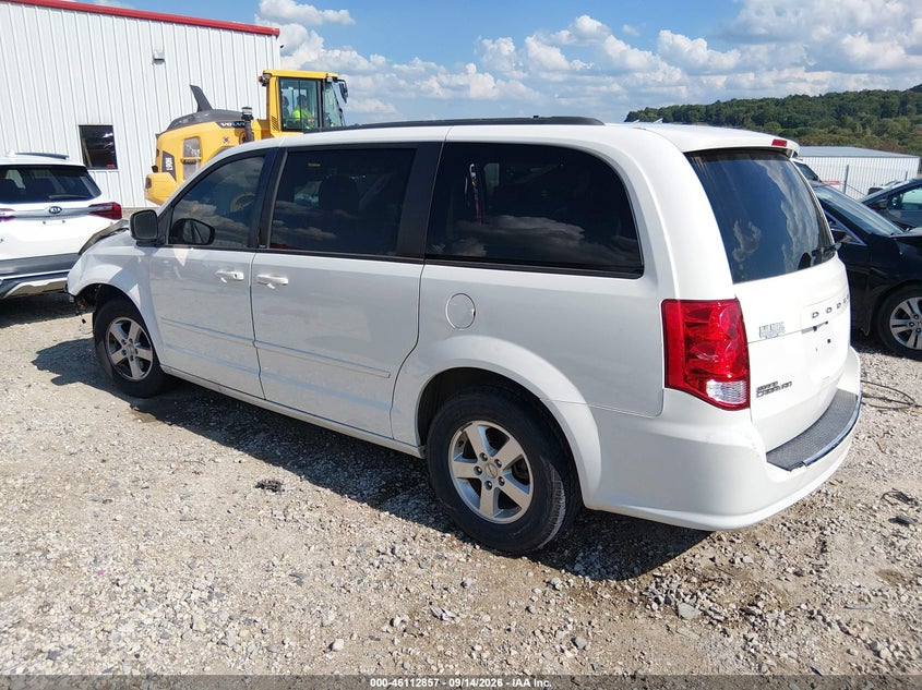 Vin: 2c4rdgcg2dr651347, lot: 46612573, dodge grand caravan sxt 20133