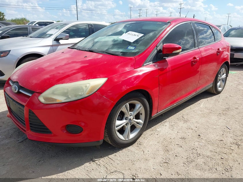 Vin: 1fadp3k23el408419, lot: 46612595, ford focus se 20142