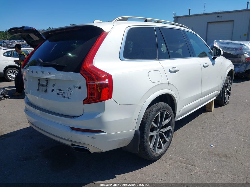 VOLVO XC90 2016 VIN YV4A22PK3G1086312