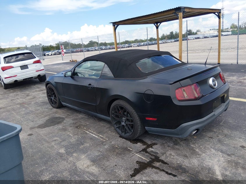 Vin: 1zvbp8ff4b5130316, lot: 46612605, ford mustang gt premium 20113