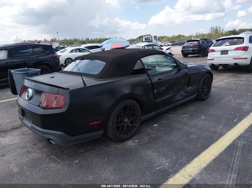 Vin: 1zvbp8ff4b5130316, lot: 46612605, ford mustang gt premium 20114