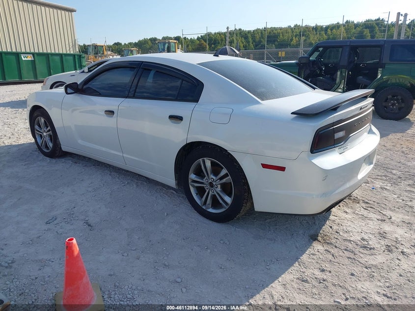 2013 DODGE CHARGER auction photo 3