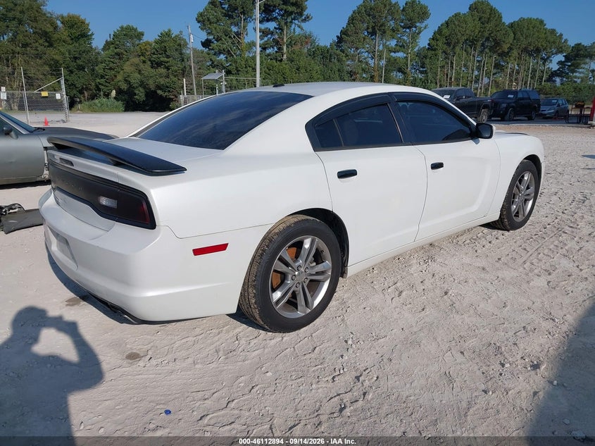 2013 DODGE CHARGER auction photo 4