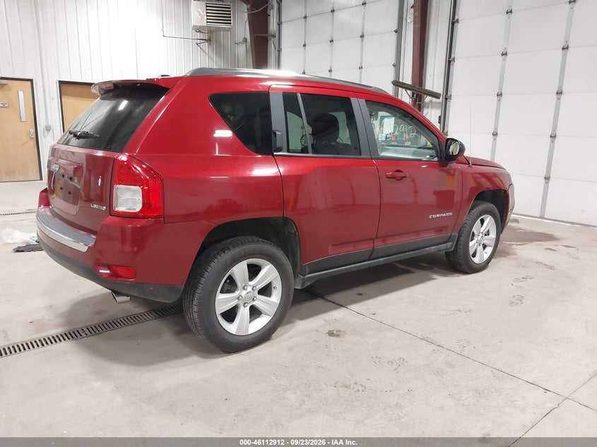 Vin: 1j4nf5fb3bd193311, lot: 46612628, jeep compass limited 20114