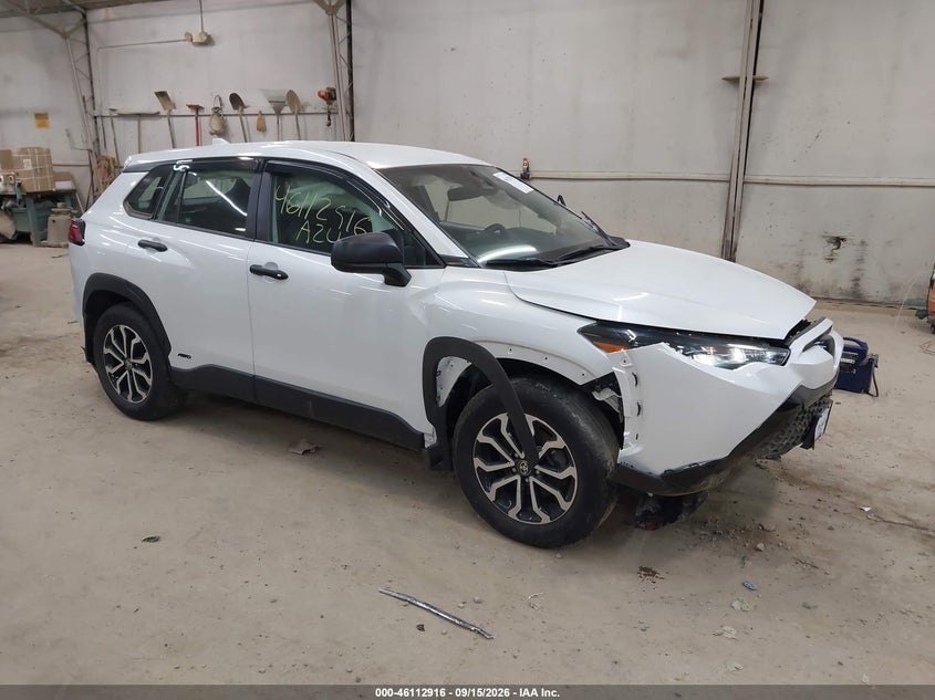 2024 Toyota Corolla Cross Hybrid S, Front, IAAI, VIN 7MUFBABGXRV020289
