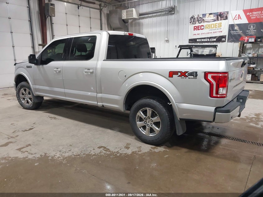 Vin: 1ftfw1ef4hfa99166, lot: 46612647, ford f-150 xlt 20173