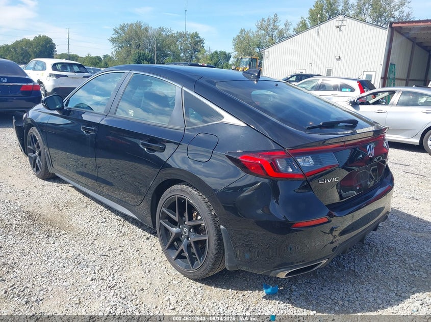 Vin: 19xfl1h8xre031942, lot: 46612659, honda civic sport touring 20243