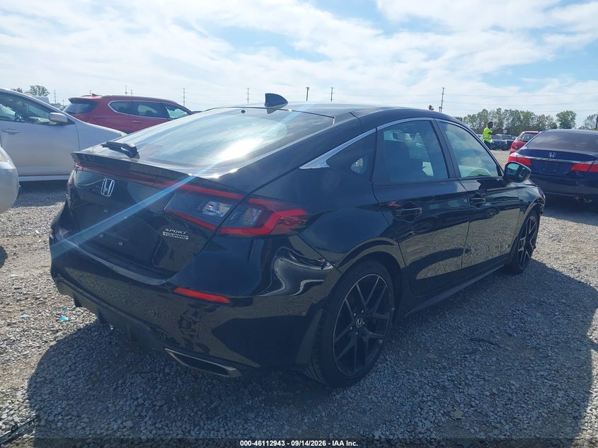 Vin: 19xfl1h8xre031942, lot: 46612659, honda civic sport touring 20244