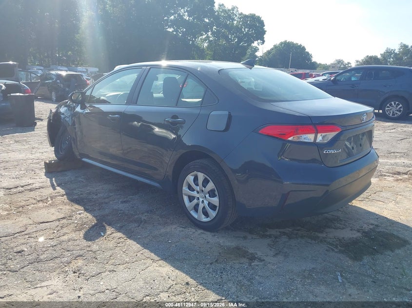 Vin: jtdbcmfe4s3095884, lot: 46612663, toyota corolla hybrid le 20253