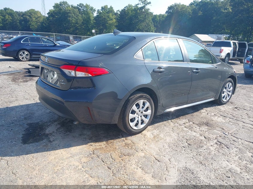 Vin: jtdbcmfe4s3095884, lot: 46612663, toyota corolla hybrid le 20254