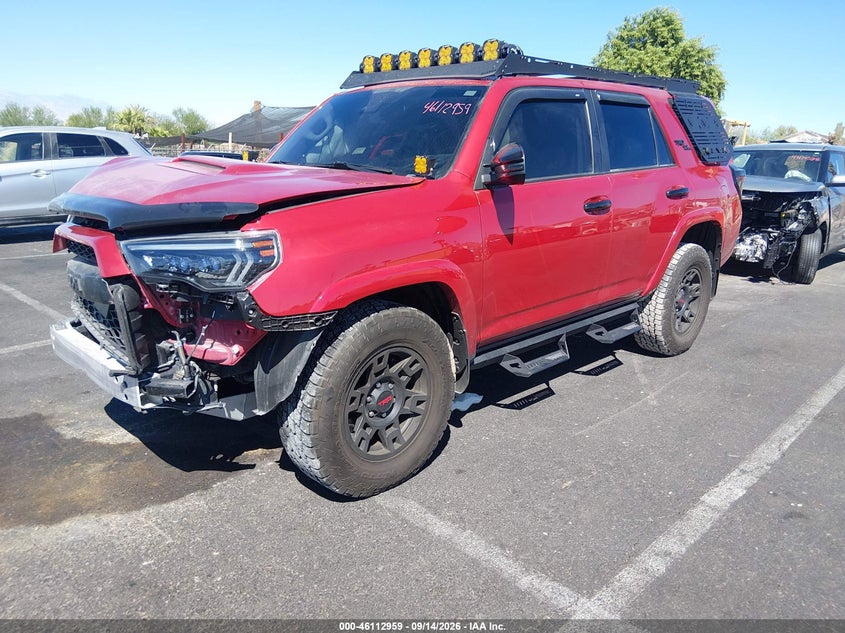 Vin: jteru5jrxp6211280, lot: 46612675, toyota 4runner trd off road premium 20232