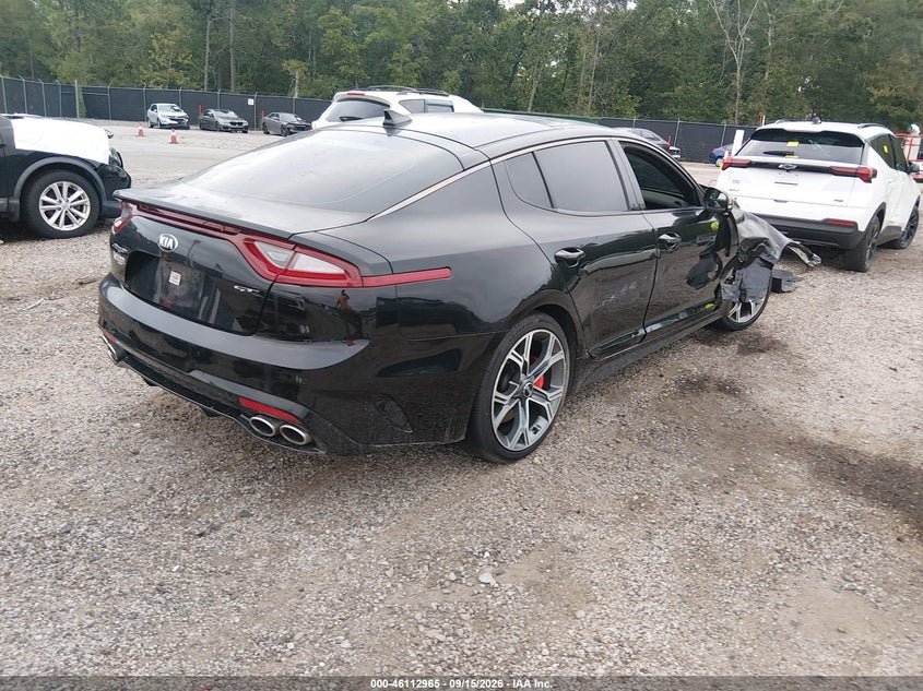 Vin: knae55lc2j6032003, lot: 46612681, kia stinger gt2 20184