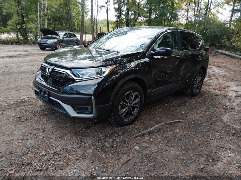 Vin: 2hkrw2h89nh664822, lot: 46612697, honda cr-v awd ex-l 20222