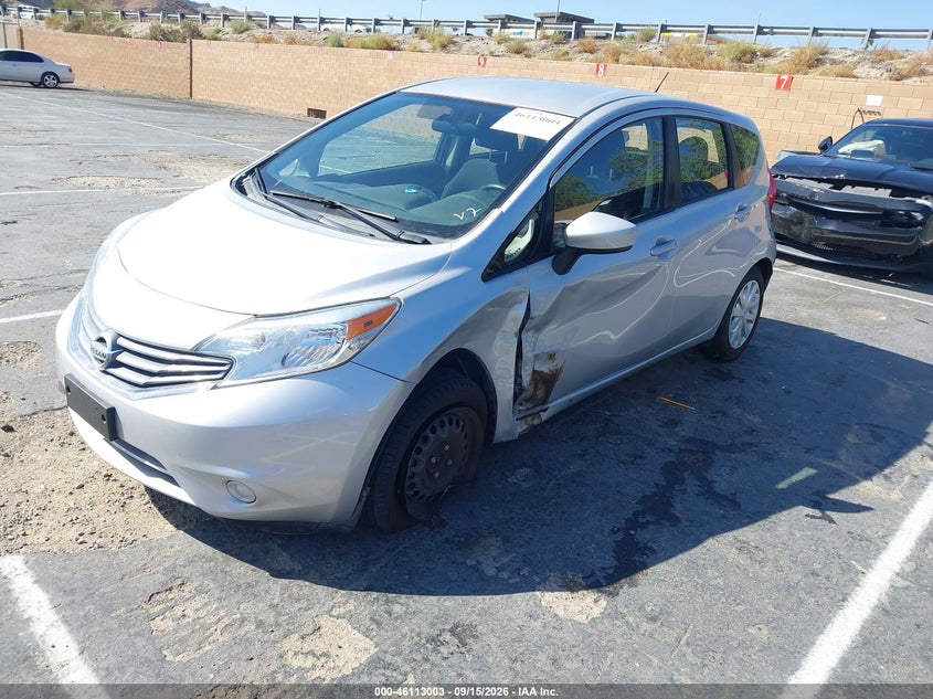 Vin: 3n1ce2cp1fl407844, lot: 46612719, nissan versa note s (sr)/s plus/sl/sr/sv 20152