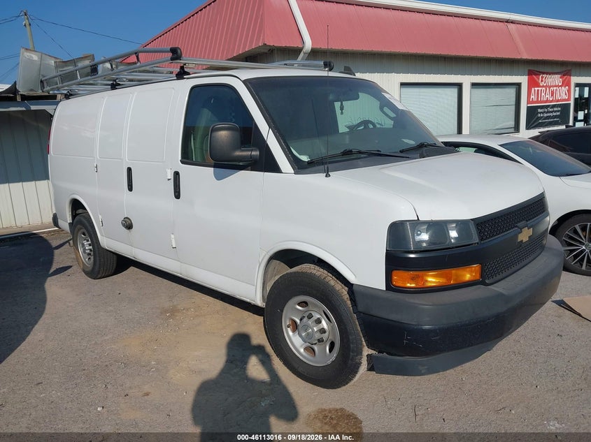 Vin: 1gcwgafg6l1241849, lot: 46612732, chevrolet express cargo rwd 2500 regular wheelbase wt 2020 img_1