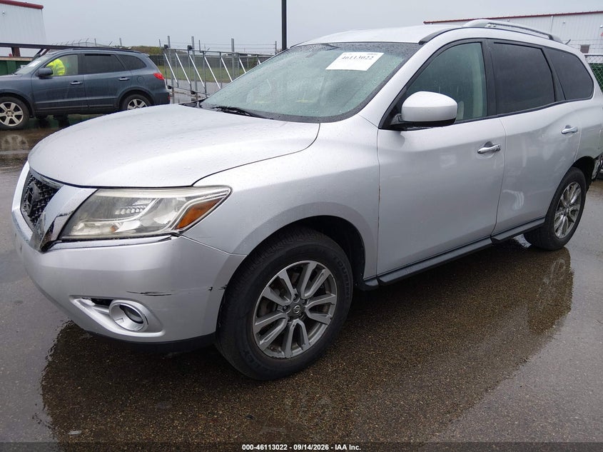 Vin: 5n1ar2mm1dc662382, lot: 46612738, nissan pathfinder sv 20132