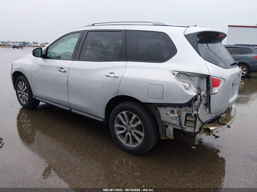 Vin: 5n1ar2mm1dc662382, lot: 46612738, nissan pathfinder sv 20133