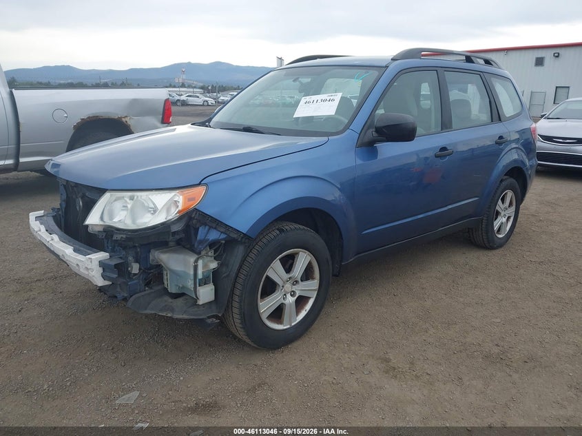 2010 Subaru Forester, Front End, IAAI, VIN JF2SH6BC6AH786600 — photo 2
