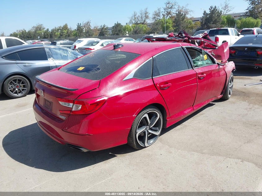 Vin: 1hgcv1f45na062186, lot: 46612771, honda accord sport special edition 20224