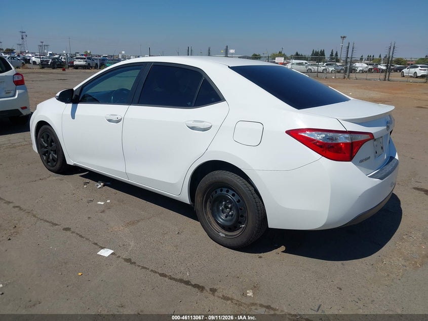 Vin: 5yfburhe7ep114964, lot: 46612782, toyota corolla s 20143