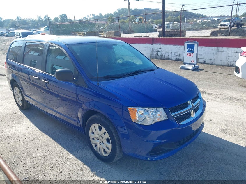 Vin: 2c4rdgbg9kr754845, lot: 46612802, dodge grand caravan se 2019 img_1