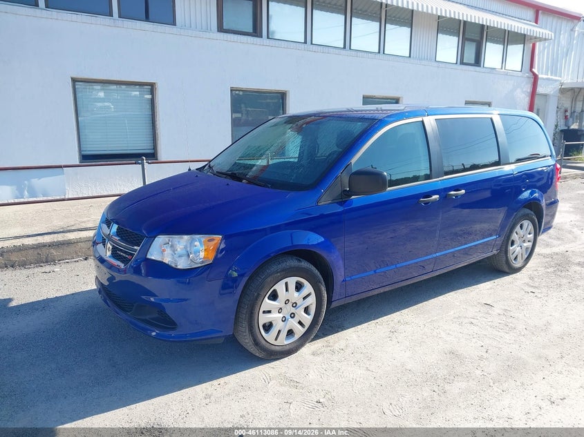 Vin: 2c4rdgbg9kr754845, lot: 46612802, dodge grand caravan se 20192