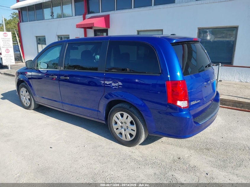Vin: 2c4rdgbg9kr754845, lot: 46612802, dodge grand caravan se 20193
